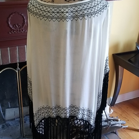 Chicos Aztec design poncho - Picture 10 of 10